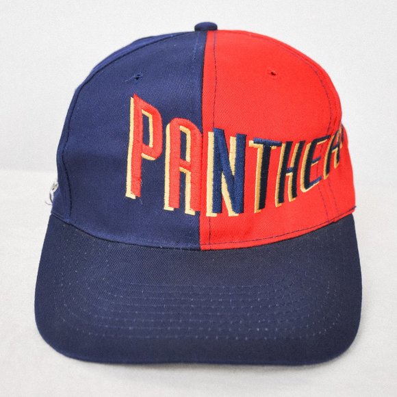 Vintage Florida Panthers Spell-Out Snapback Hat - Picture 1 of 6